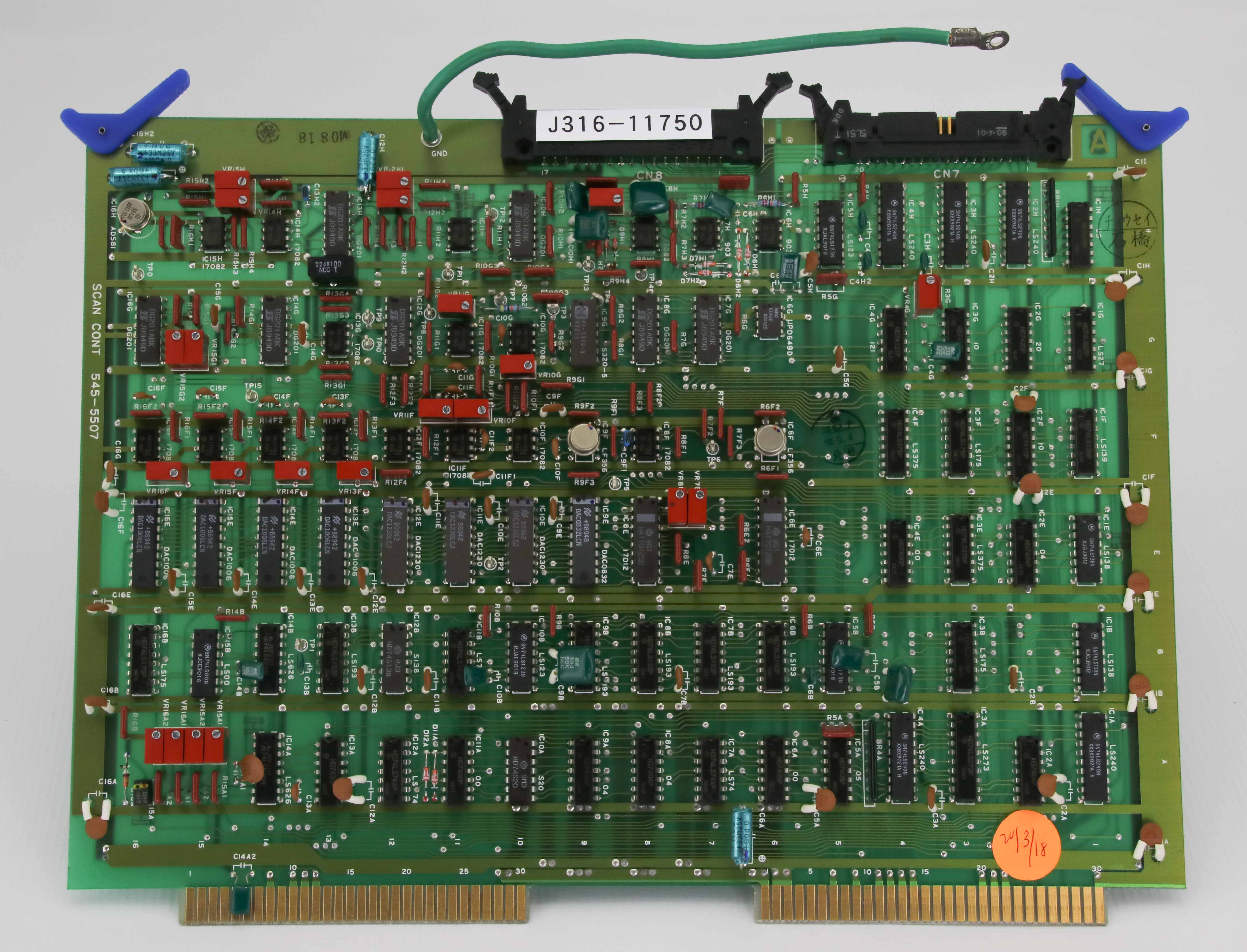 yuu  11750 HITACHI PCB, SCAN CONTROLLER 545-5507 | eBay